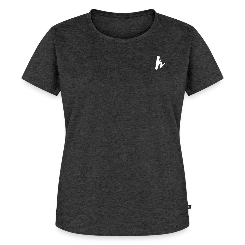 Frauen Premium T-Shirt - Anthrazit meliert